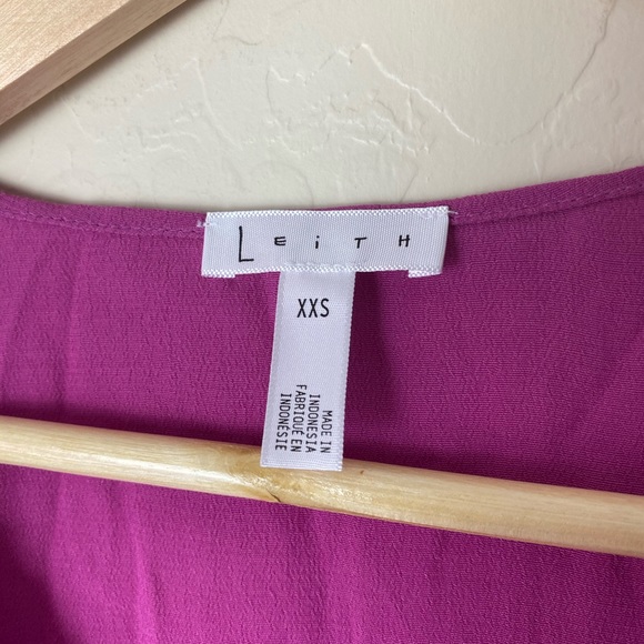 Leith Purple Long Sleeved Blouse XXS - Picture 2 of 5